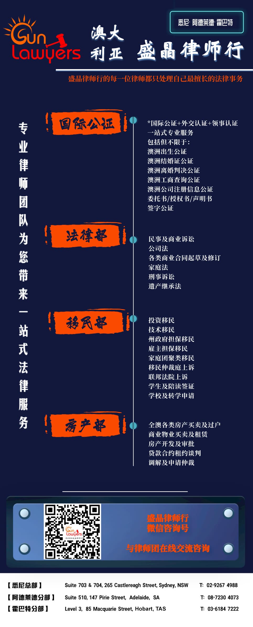 Sun Lawyers 澳大利亚盛晶律师行